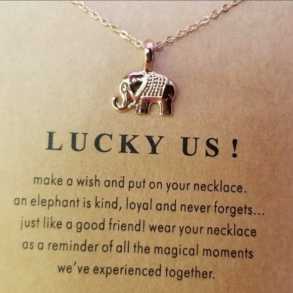 NWT Elephant Necklace - Picture 7 of 8